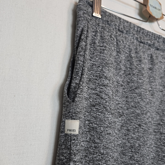 Vuori L Halo Essential Wide Leg Pants In Heather Gray L - Picture 5 of 12